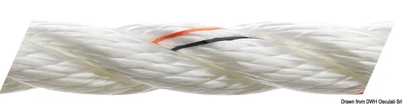 06.431.10 Marlow prestirata 3 legnoli 10 mm Osculati