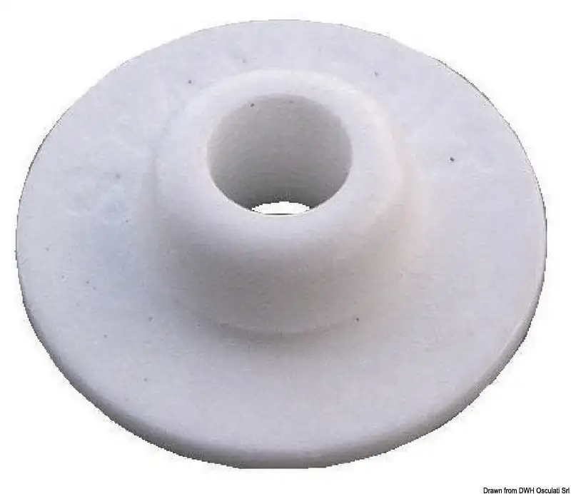 10.314.02 Contropiastra in plastica Stayput Press Bianco Osculati