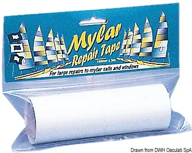 10.388.00 Nastro trasparente Mylar 150 mm x 3 m Osculati