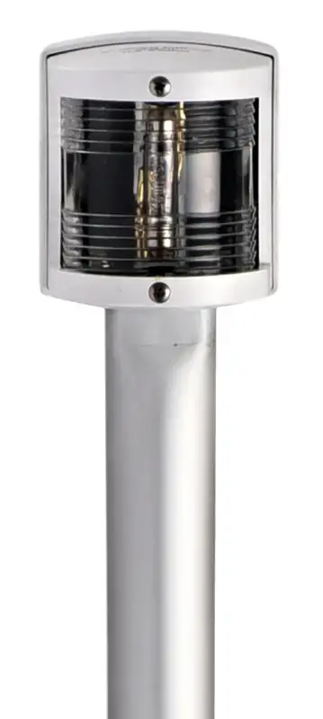 11.121.02 Asta 100 cm fanale 225° bianco Osculati