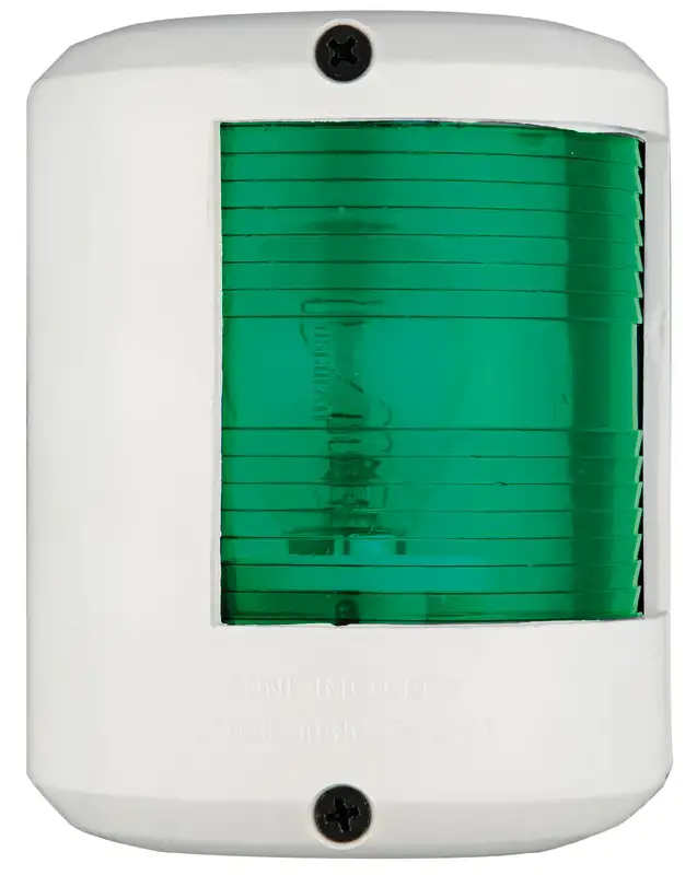 11.427.02 Fanale U78 verde/bianco 12 V Osculati