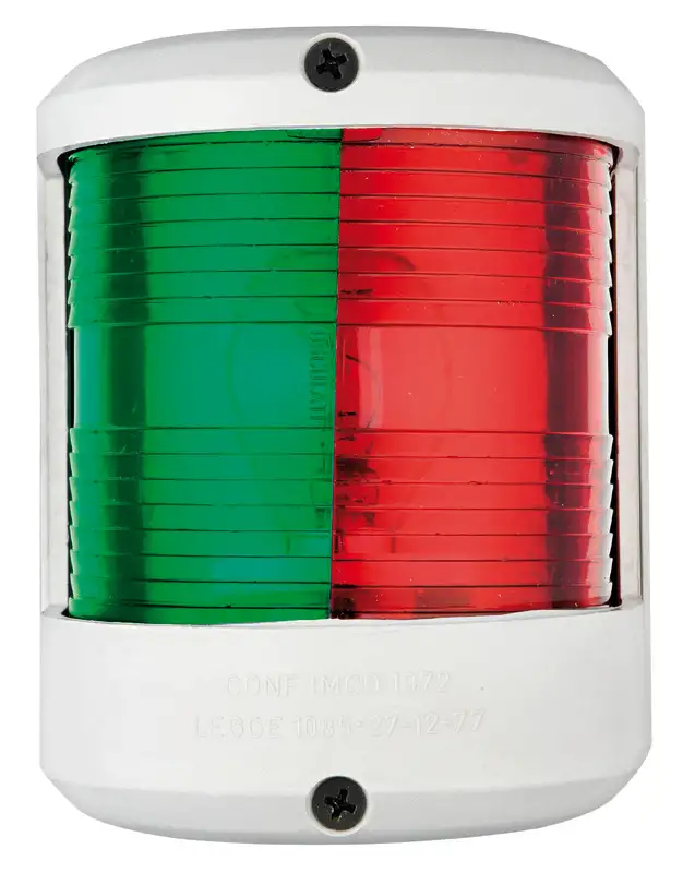11.427.05 Fanale U78 rosso/verde/bianco 12 V Osculati