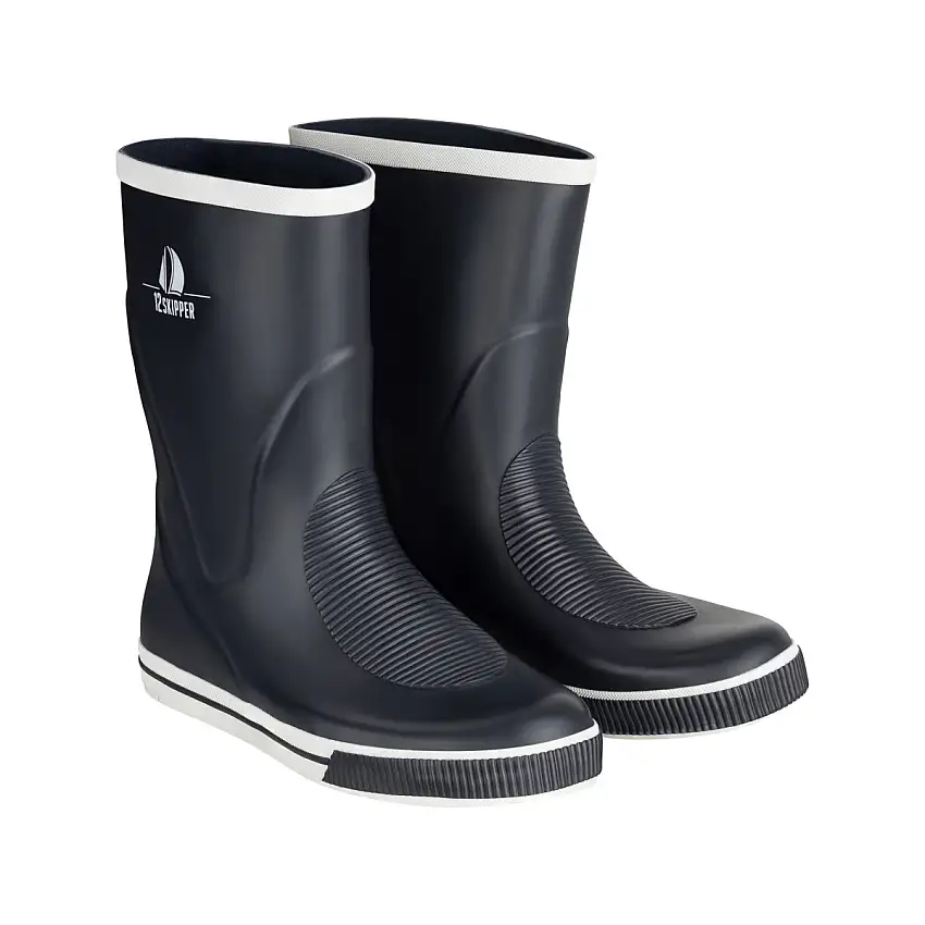 DEAL: 12skipper Kolumbus stivali da vela in gomma unisex blu navy, misura 43