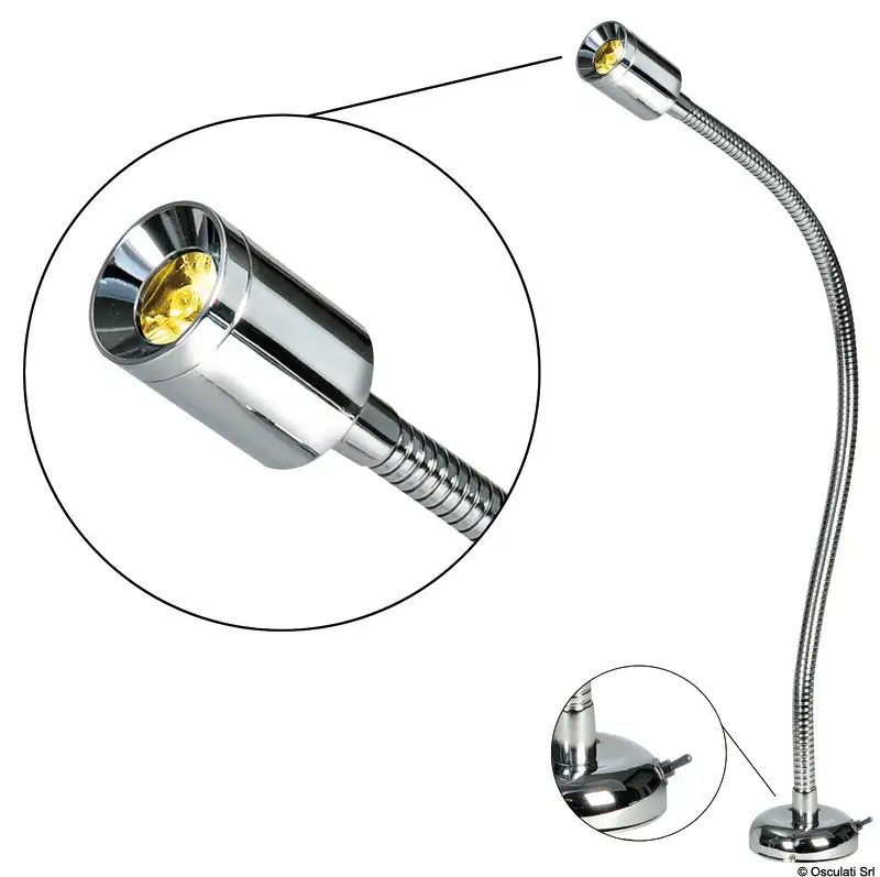 14.654.02 Dimmer 40 W grigio Osculati
