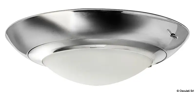 13.401.90 Plafoniera inox 5″ 12 V 20 W Osculati