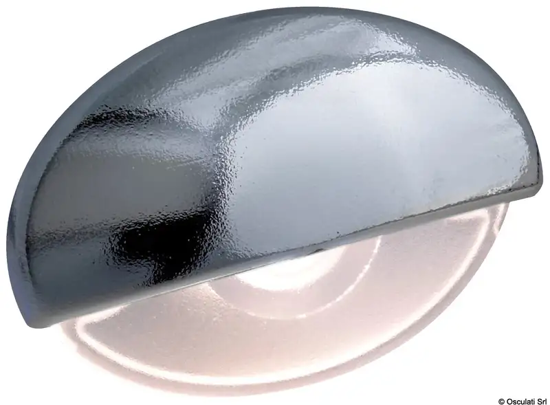13.887.03 Luce cortesia Steeplight cromata LED bianco Osculati