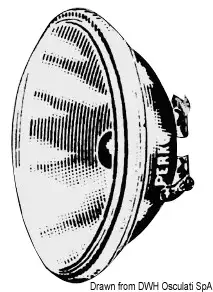 14.249.01 Bulbo stagno 12 V 30 W 110 mm Osculati