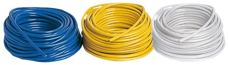 Cavo elettrico tripolare blu 10A
