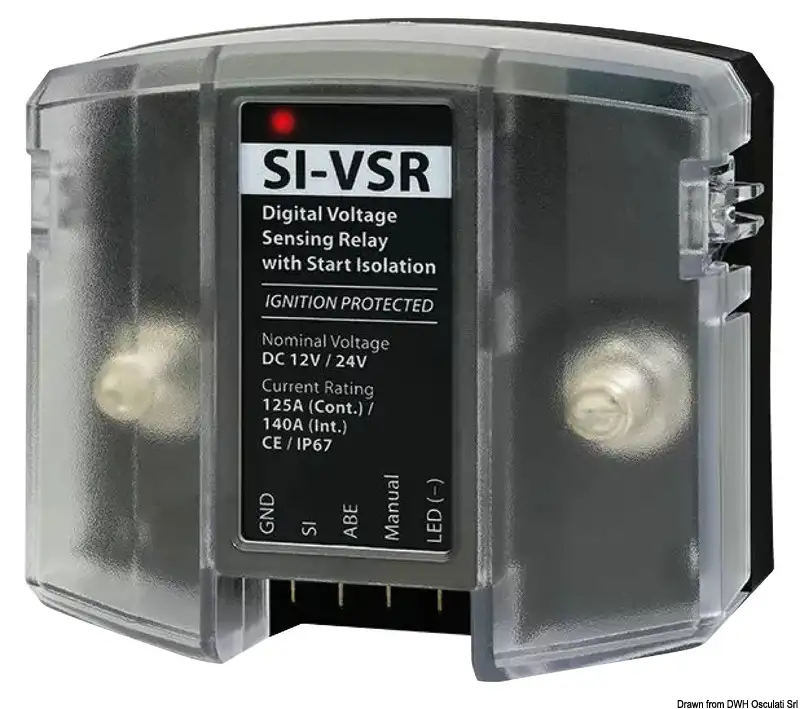 14.921.91 Voltage Sensitive Relay VSR con isolamento Starter Osculati