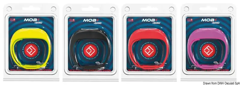 14.969.11 Braccialetto MOB+nero xBAND Osculati