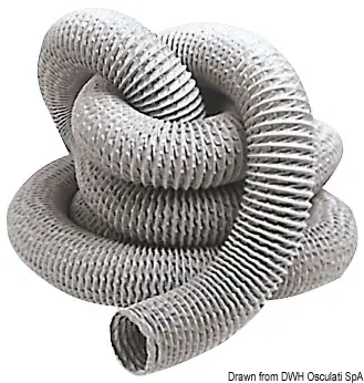 16.104.36 Tubo per aspiratore autoestinguente 104 mm Osculati