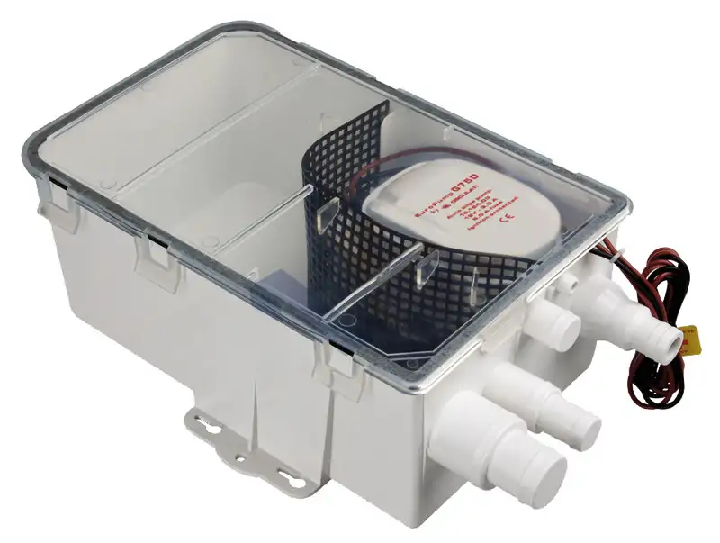 16.130.24 Pozzetto acque grigie Europump Auto 24 V Osculati