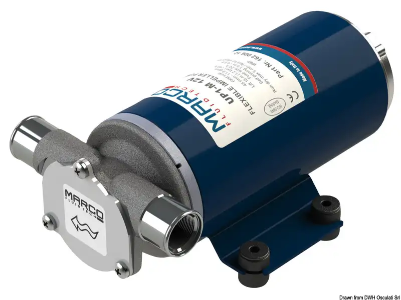 16.166.24 Pompa di sentina autoaspirante Marco 24 V 45 l/m Osculati