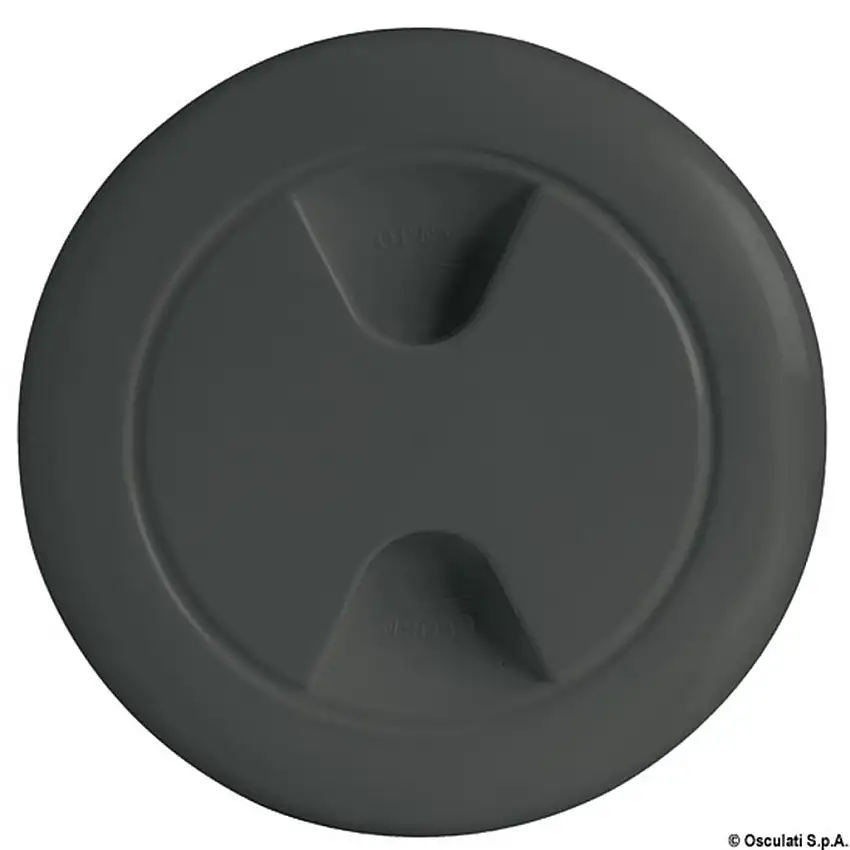Tappo ispezione nero 102 mm