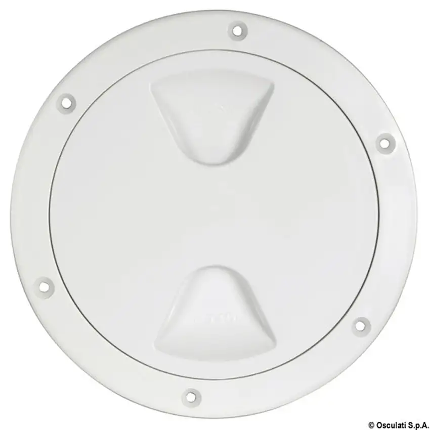 Tappo ispezione a vite bianco 102 mm