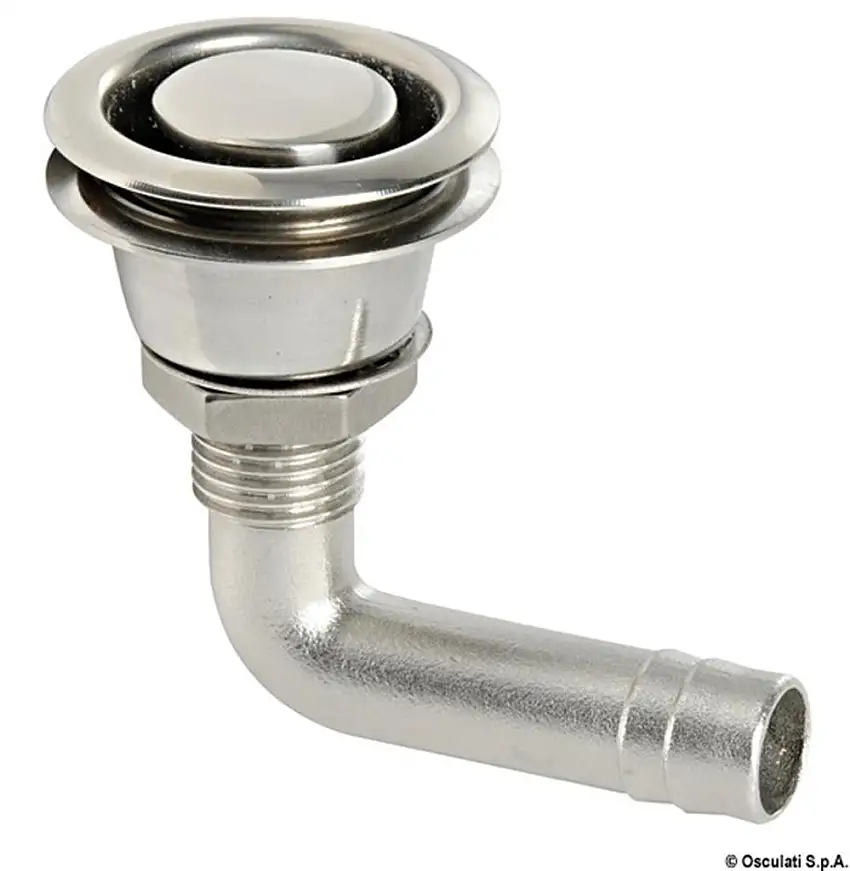 Sfiato carburante a filo in acciaio inox