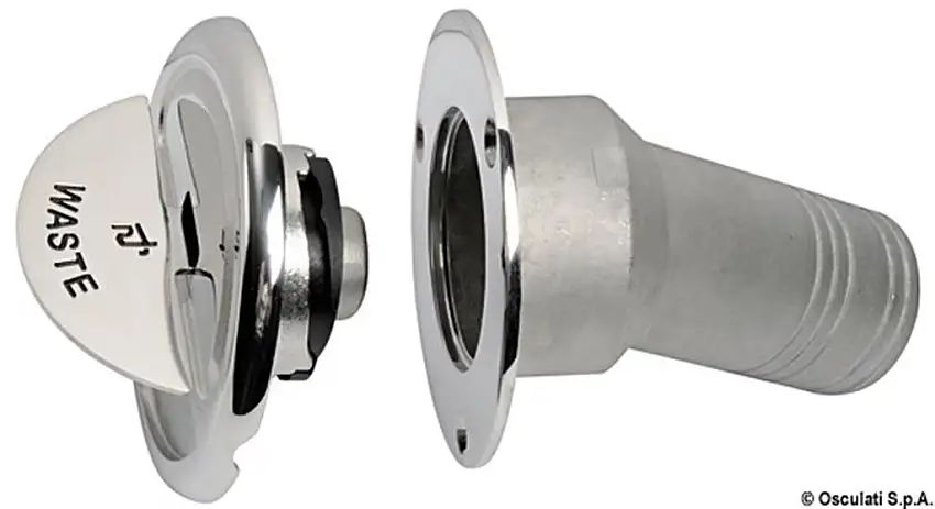 Tappo imbarco Quick Lock Waste 30° mm 38