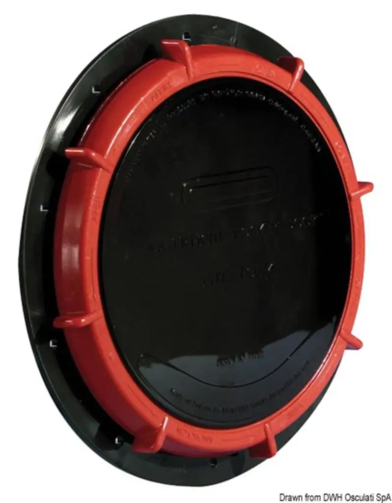 Botola Whale Henderson stagna 236 mm nera