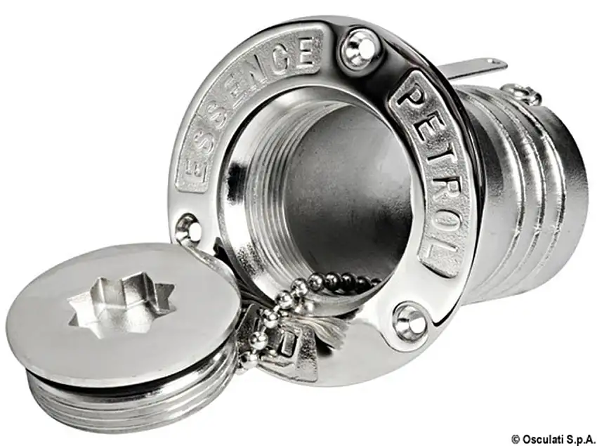 Tappo imbarco inox Water 38 mm