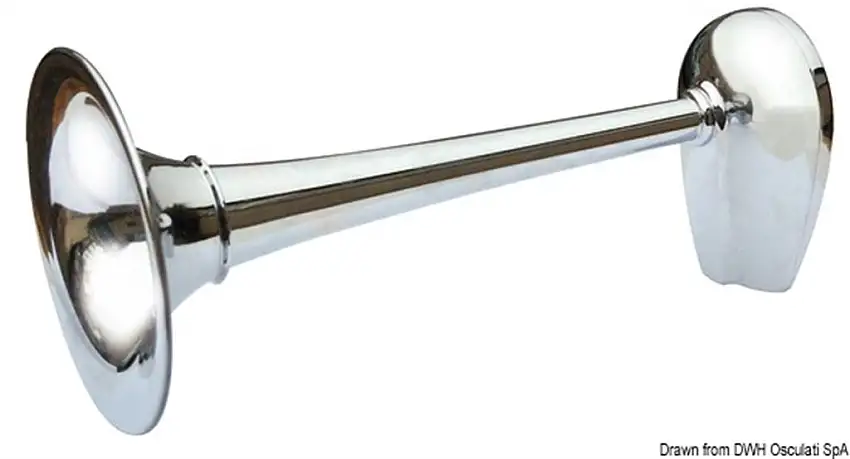 Tromba cromata 12 V