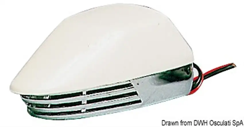 Tromba ABS bianco 12 V