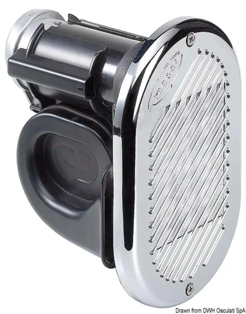 Tromba Hurricane cromata 12 V