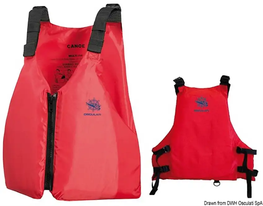 Aiuto al galleggiamento Canoe - 50 N (EN ISO 12402-5)