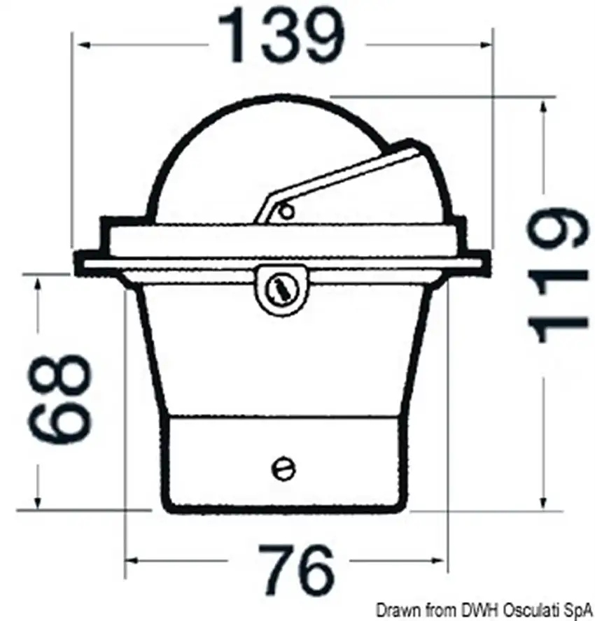 Bussola Riviera 3" BZ1/AV