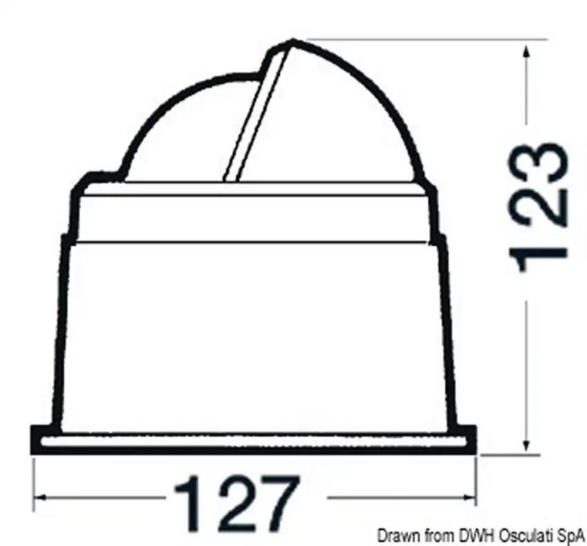 Bussola Riviera 3" BZ3/AV
