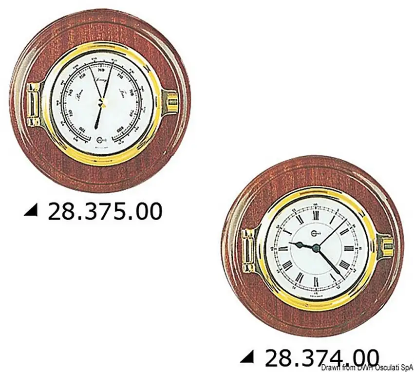 Orologio Barigo su tavoletta