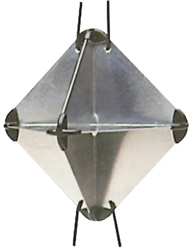 32.711.69 Riflettore radar 34 x 34 x 47 cm Osculati