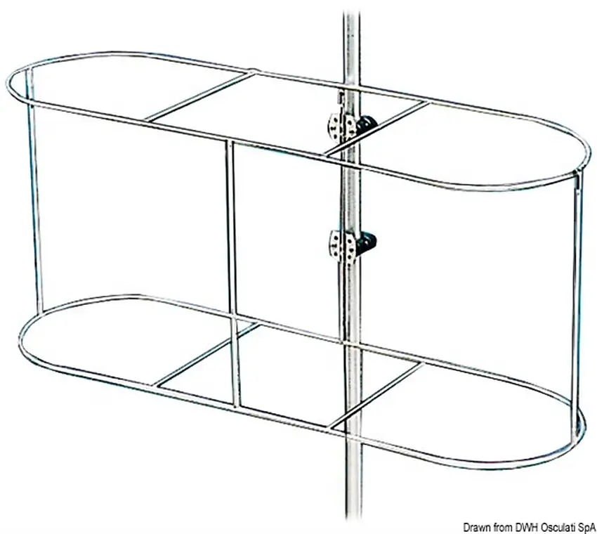 Portaparabordi 520 x 260 mm