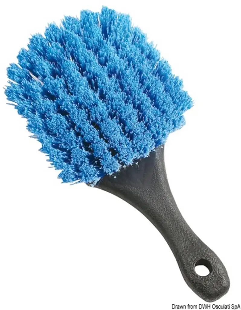 Spazzola con manico corto