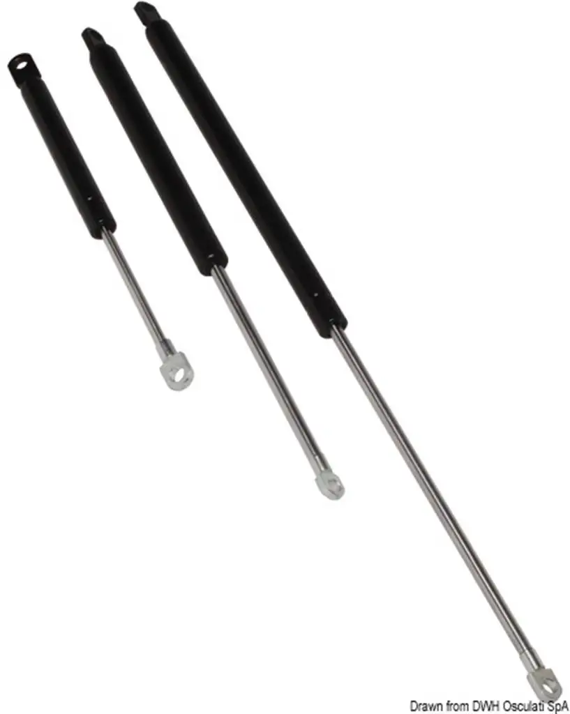Molla a gas 244 mm 18 kg
