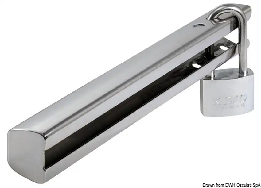 Antifurto inox x motori 230 mm