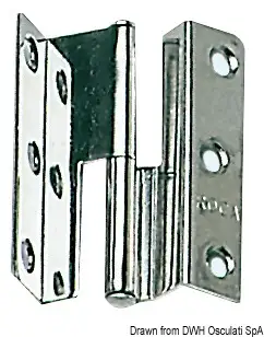 Cerniera sfilabile sx 55x39