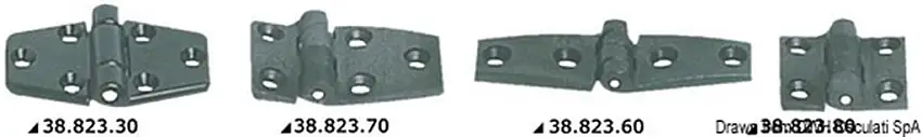 Cerniera nylon mm 65x40 nera