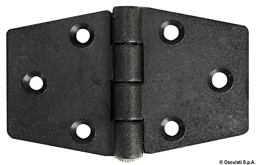 Cerniera nylon mm 98x65 nera