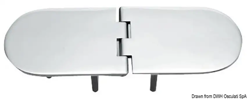 Cerniera inox mm 190x65