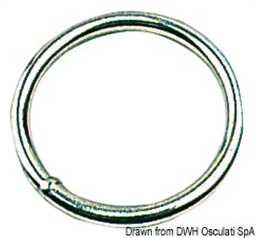 Anello inox 10x60 mm