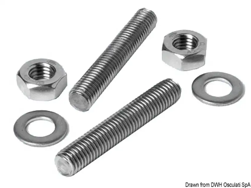Kit prigionieri inox 10 x 60 mm