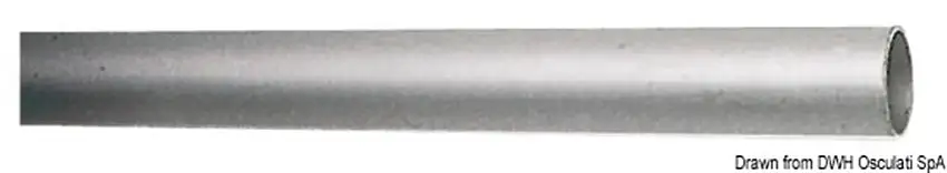 Tubo lega leggera 20 x 1 mm x 2 m