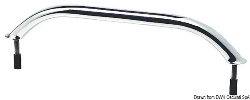 Corrimano inox 220 mm