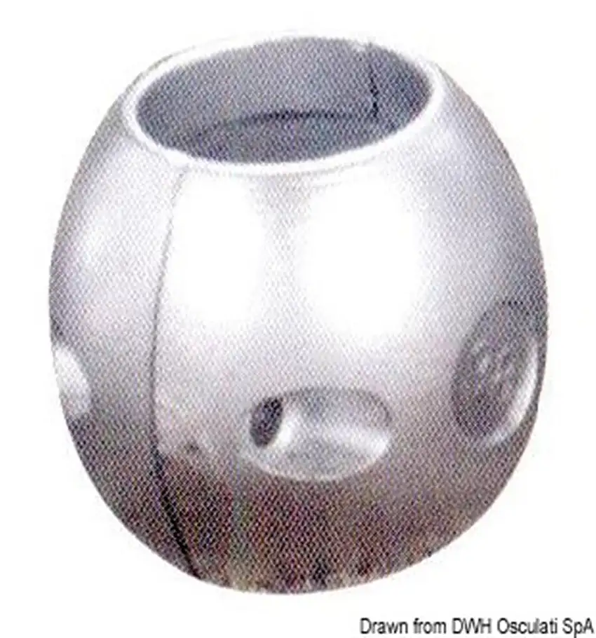 Anodo in zinco barra accoppiamento DPH/DPR