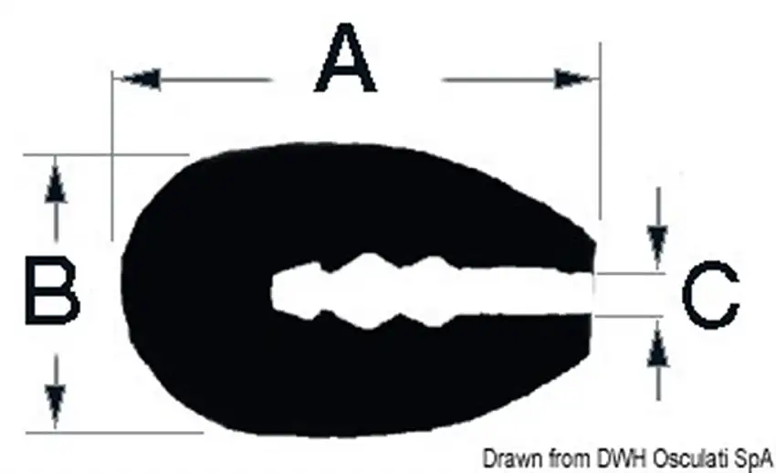 Profilo PVC nero 3,5 mm (rotolo 24 m)