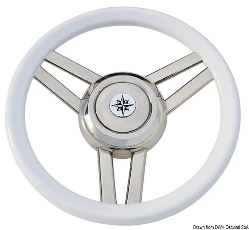 Volante Magnifico 3 razze Ø mm 350 bianco