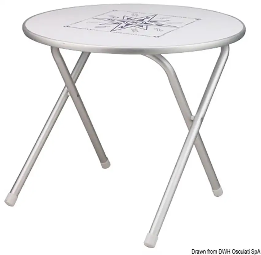 Tavolo pieghevole tondo 60 cm