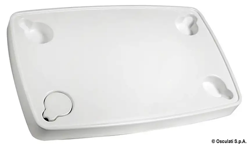 Tavolo ABS bianco 81 x 51 cm