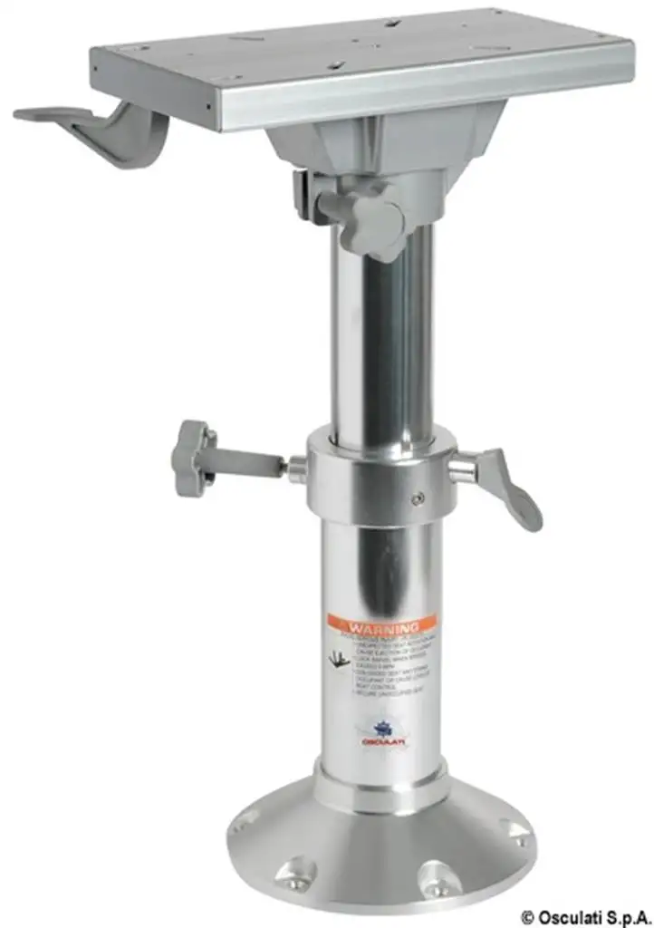 Supporto sedile girevole 437/590 mm con slitta