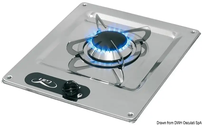 Fornello 1 fuoco 320 x 285 mm